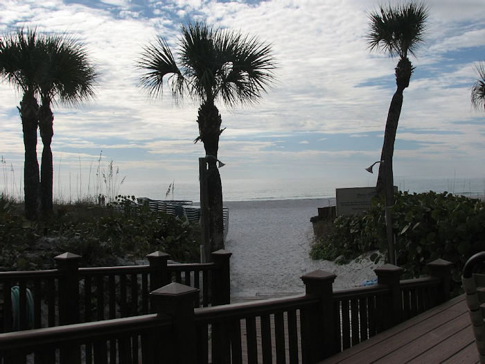 Beach Entrance From Deck